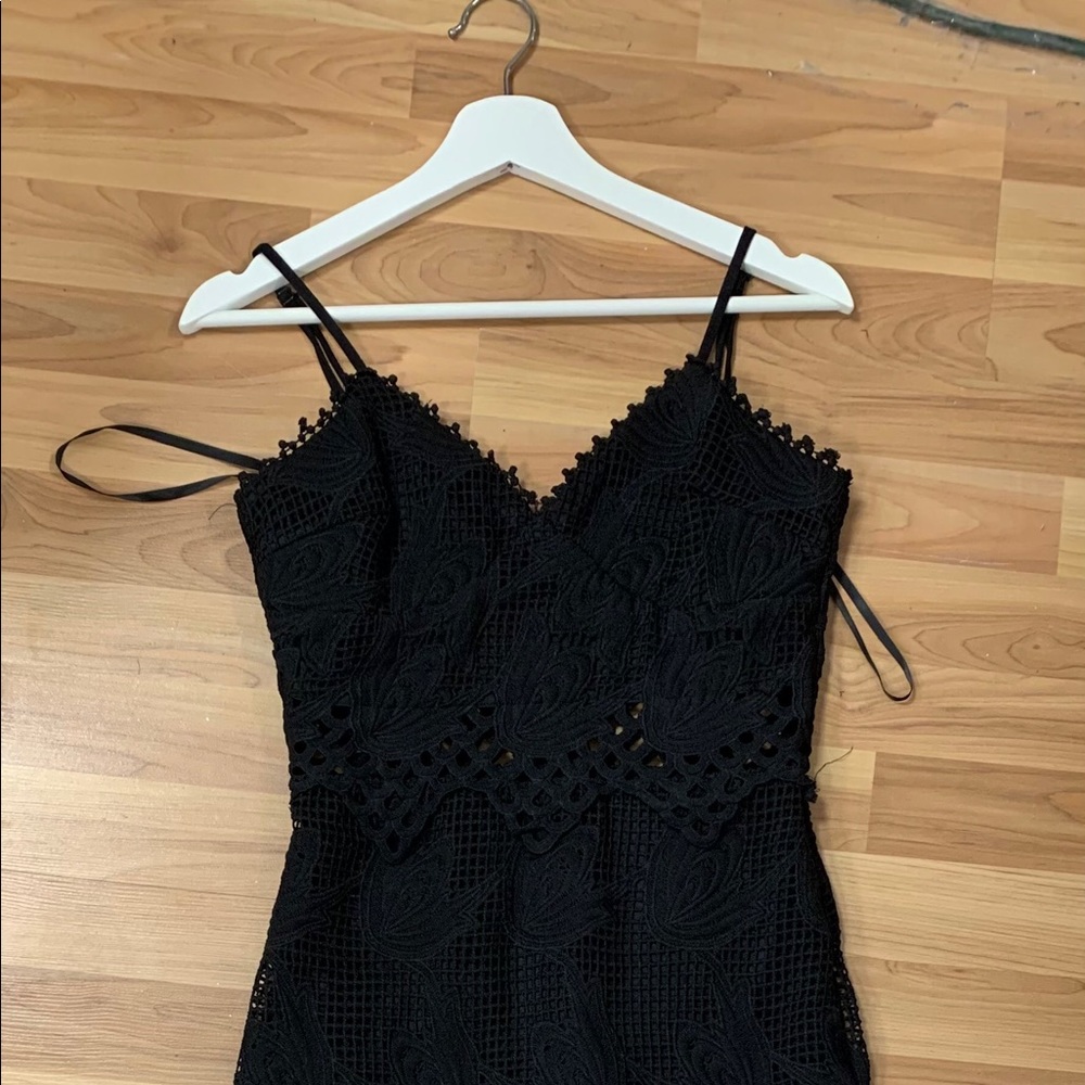 Bloomingdales black dress